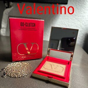 Valentino Go-Clutch Bronzer with Crossbody Chain